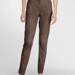 Fadenmeister Berlin Lederhose Leather In Mokka