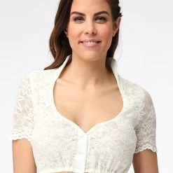 Halali By Astrid Söll Dirndlbluse "Anja" In Creme