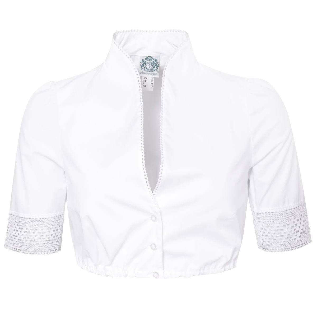 Hammerschmid Dirndlbluse In Weiß 3 Hammerschmid Dirndlbluse In Weiß