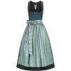 Hammerschmid Langes Dirndl In Blau -Dirndl Geschäft hammerschmid langes dirndl in blau