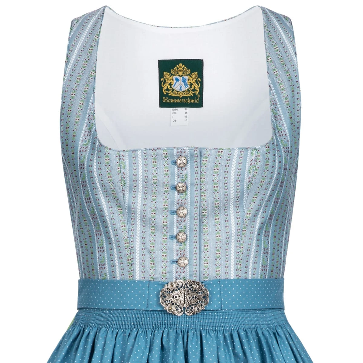 Hammerschmid Midi Dirndl In Blau 5 Hammerschmid Midi Dirndl In Blau – Bild 3