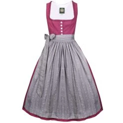 Hammerschmid Midi Dirndl In Bordeaux