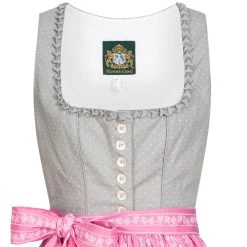 Hammerschmid Midi Dirndl In Grau -Dirndl Geschäft hammerschmid midi dirndl in grau 15