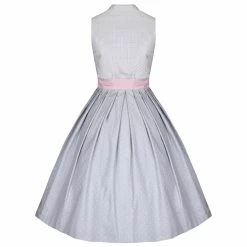 Hammerschmid Midi Dirndl In Grau -Dirndl Geschäft hammerschmid midi dirndl in grau 30