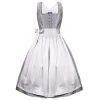 Hammerschmid Midi Dirndl In Grau -Dirndl Geschäft hammerschmid midi dirndl in grau 32