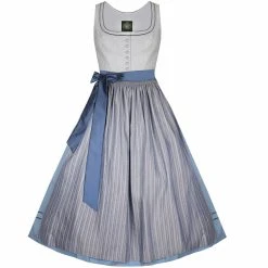 Hammerschmid Midi Dirndl In Grau -Dirndl Geschäft hammerschmid midi dirndl in grau 7
