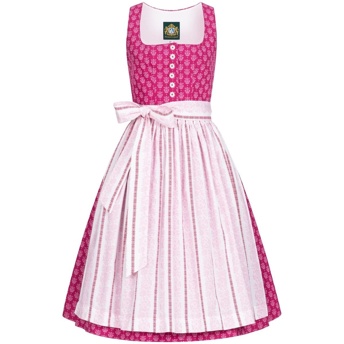 Hammerschmid Midi Dirndl In Pink 4 Hammerschmid Midi Dirndl In Pink – Bild 2