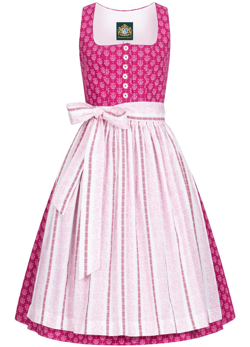 Hammerschmid Midi Dirndl In Pink 3 Hammerschmid Midi Dirndl In Pink