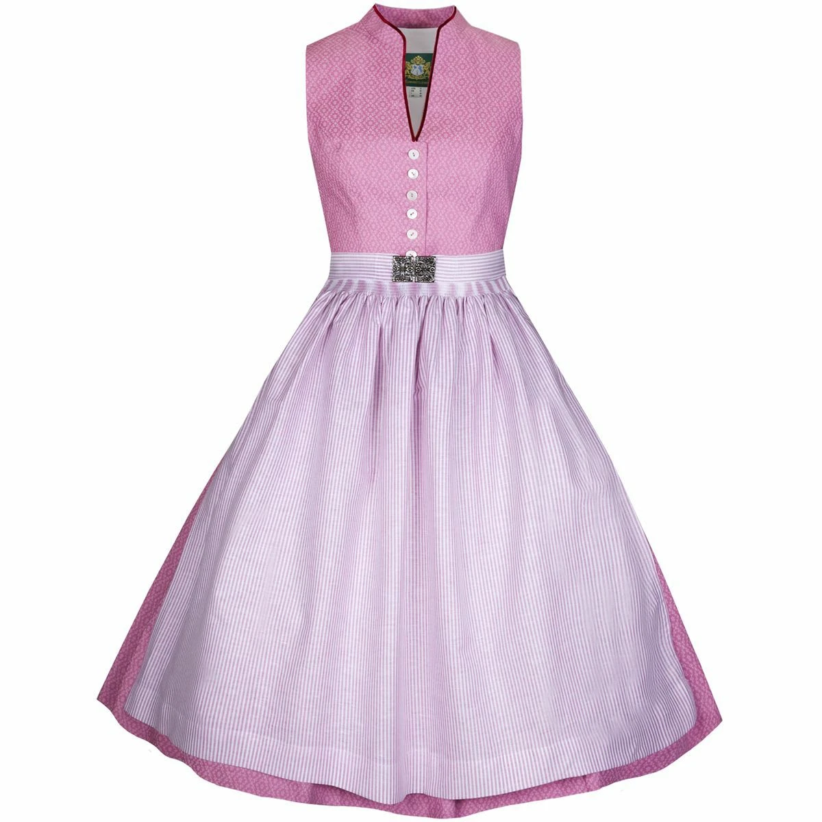 Hammerschmid Midi Dirndl In Rosa 5 Hammerschmid Midi Dirndl In Rosa – Bild 3