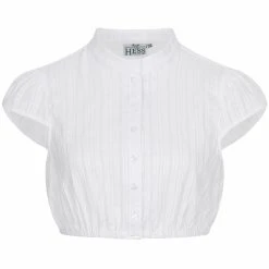 Hess Frackmann Dirndlbluse In Weiß