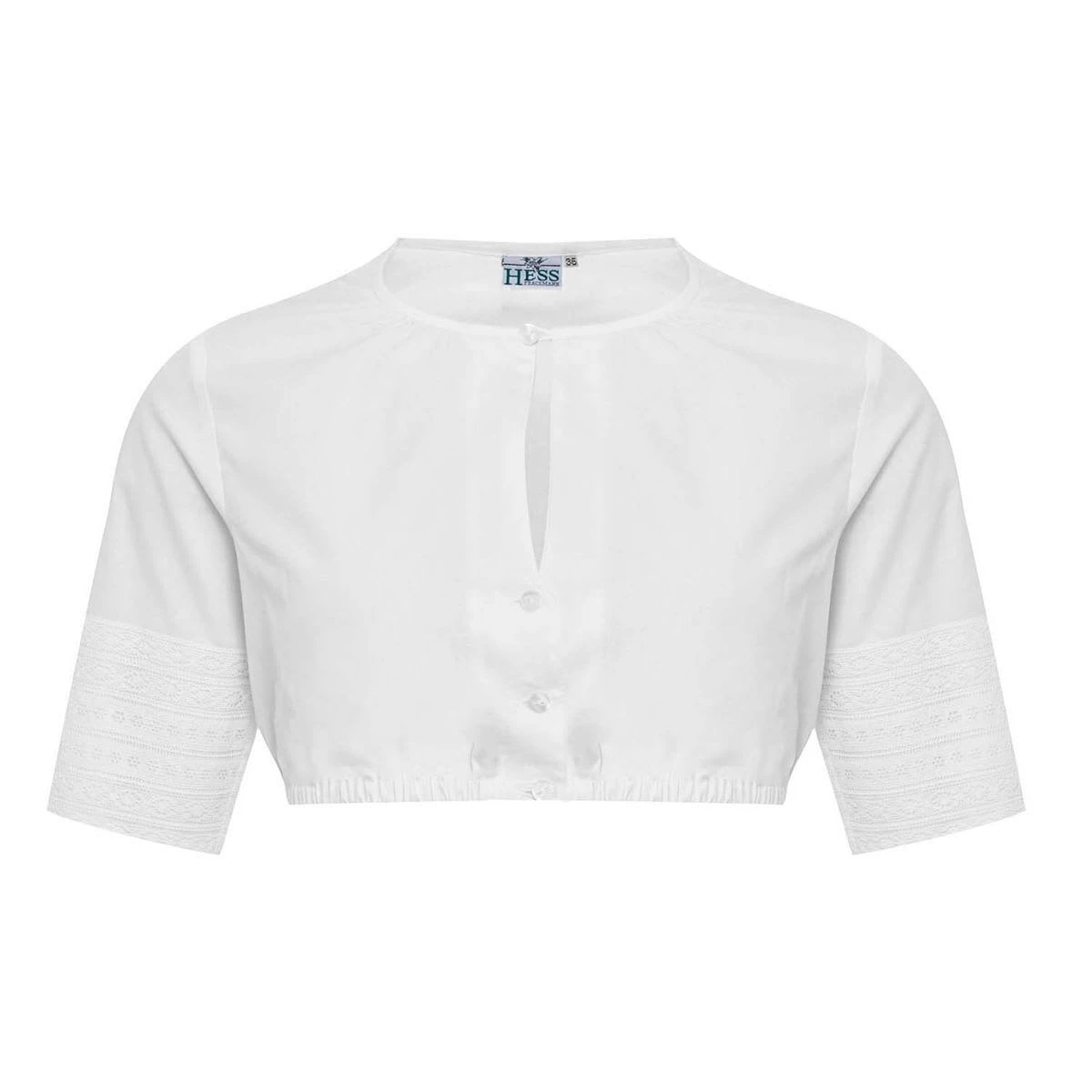 Hess Frackmann Dirndlbluse In Weiß 3 Hess Frackmann Dirndlbluse In Weiß