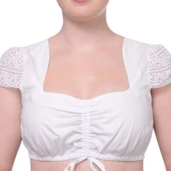 Hess Frackmann Dirndlbluse In Weiß -Dirndl Geschäft hess frackmann dirndlbluse in weiss 38