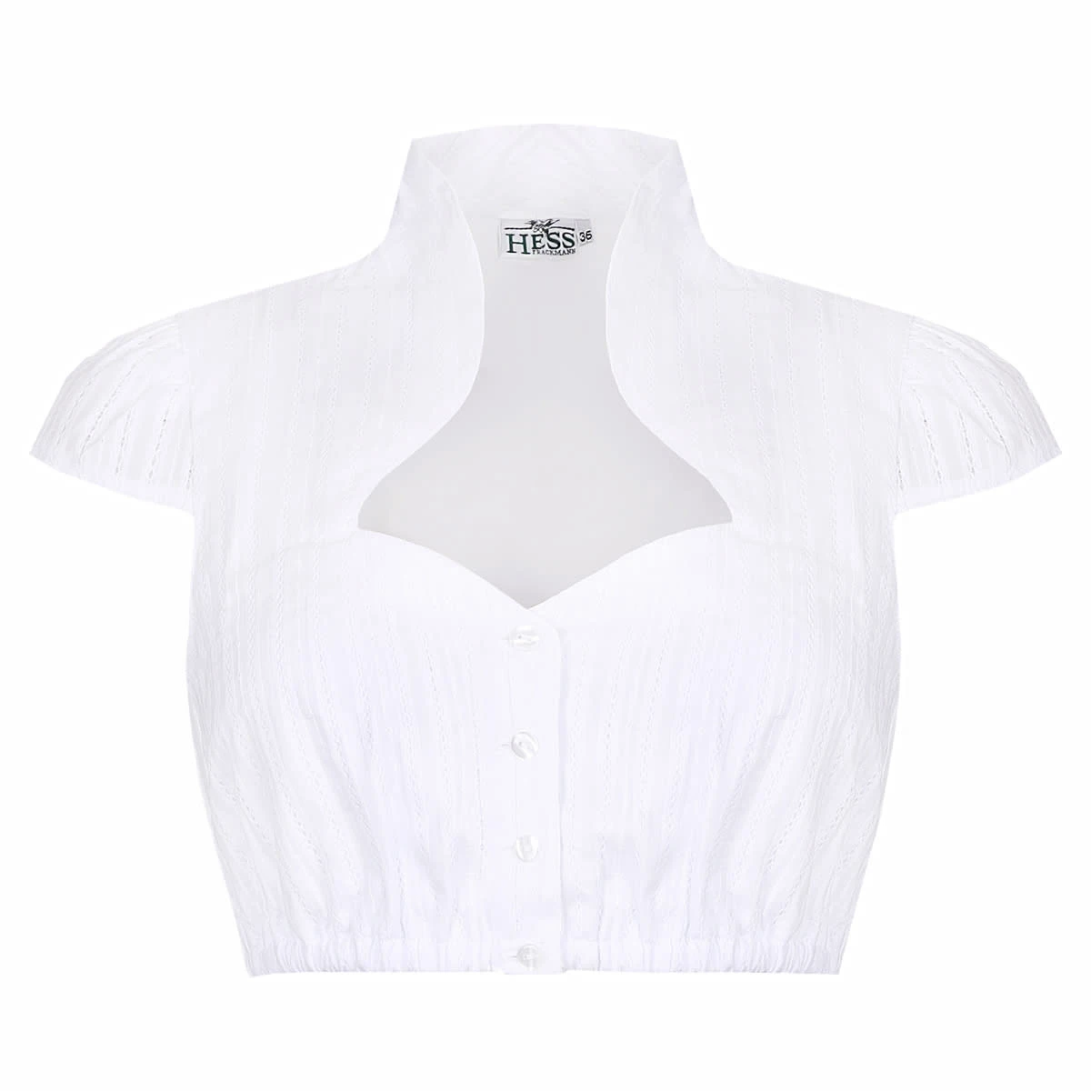 Hess Frackmann Dirndlbluse In Weiß 3 Hess Frackmann Dirndlbluse In Weiß