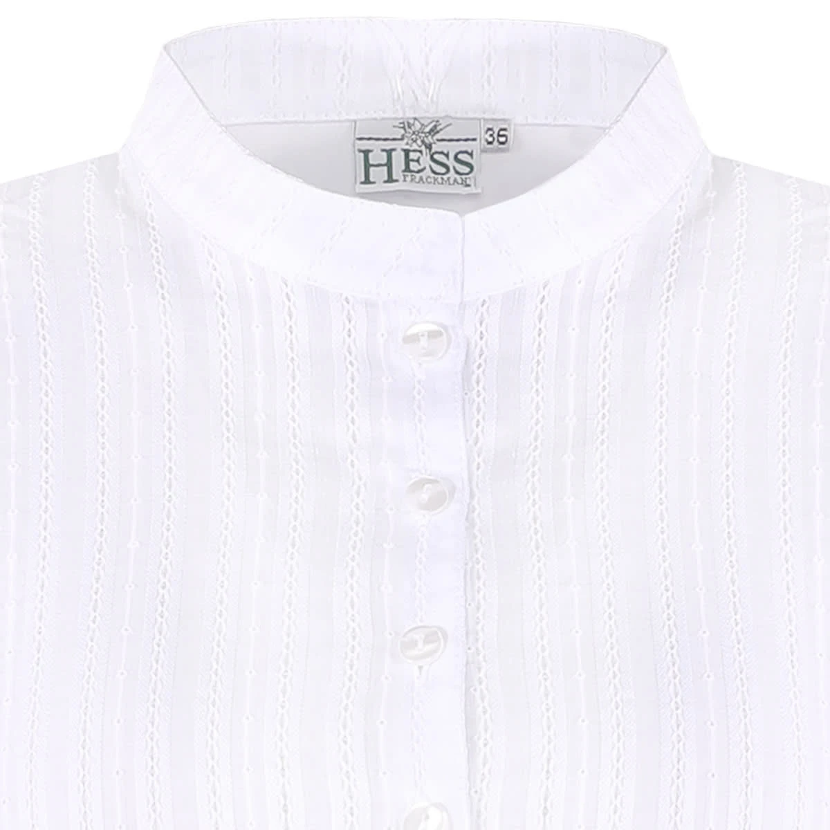 Hess Frackmann Dirndlbluse In Weiß 4 Hess Frackmann Dirndlbluse In Weiß – Bild 2