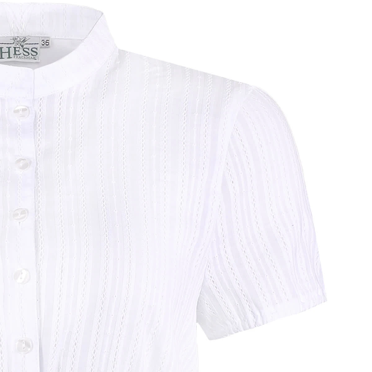 Hess Frackmann Dirndlbluse In Weiß 5 Hess Frackmann Dirndlbluse In Weiß – Bild 3