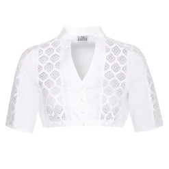 Hess Frackmann Dirndlbluse In Weiß