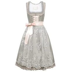 Krüger Collection Midi Dirndl In Beige