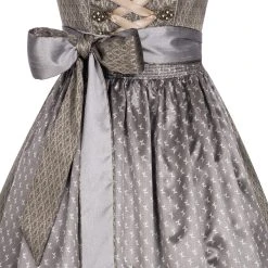 Krüger Collection Midi Dirndl In Grau -Dirndl Geschäft kruger collection midi dirndl in grau 3