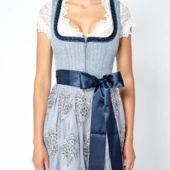 Krüger Dirndl Dirndl "Skye" In Hellblau -Dirndl Geschäft kruger dirndl dirndl skye in hellblau 2