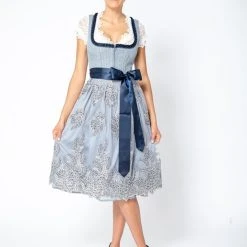 Krüger Dirndl Dirndl "Skye" In Hellblau -Dirndl Geschäft kruger dirndl dirndl skye in hellblau 3