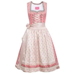 Krüger Dirndl Midi Dirndl In Pink