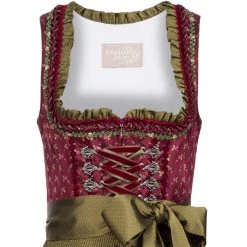 Krüger Feelings Midi Dirndl In Rot -Dirndl Geschäft kruger feelings midi dirndl in rot 2