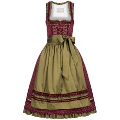 Krüger Feelings Midi Dirndl In Rot