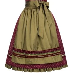 Krüger Feelings Midi Dirndl In Rot -Dirndl Geschäft kruger feelings midi dirndl in rot 3