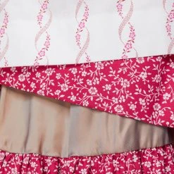 LENI VON CS Midi-Dirndl "Julchen" In Pink/ Weiß -Dirndl Geschäft leni von cs midi dirndl julchen in pink weiss 3