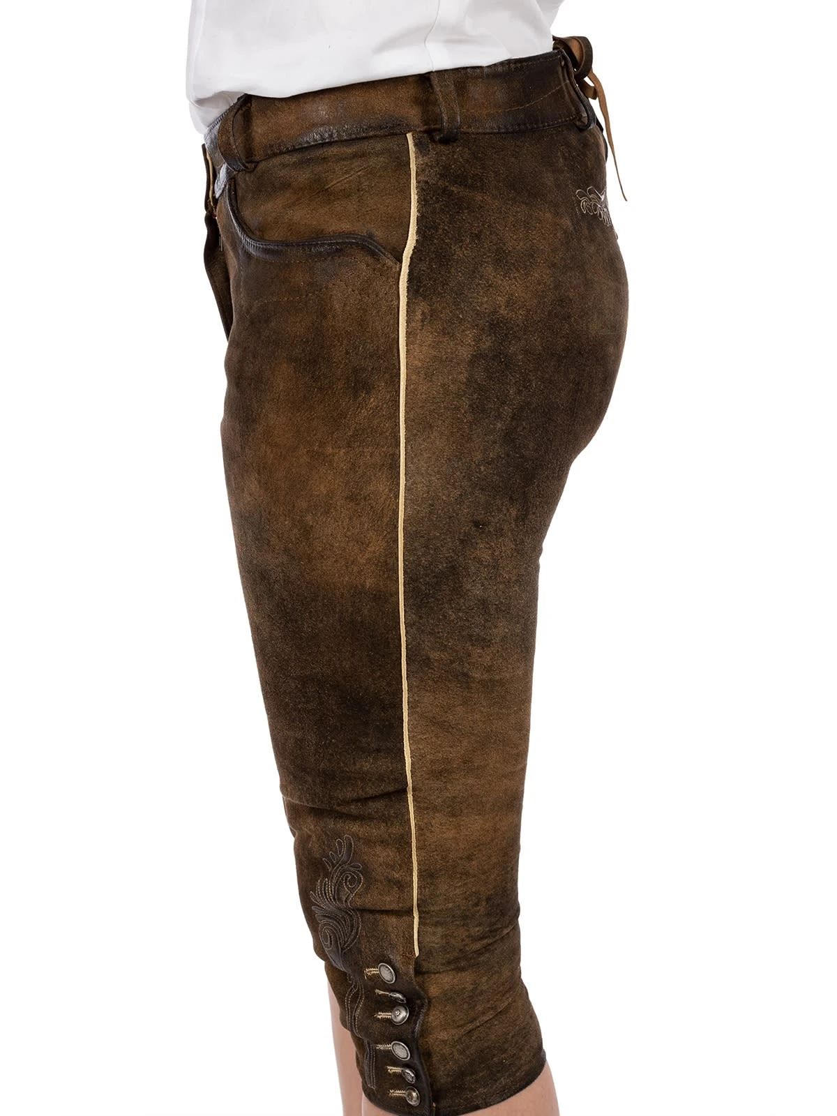 Maddox Lederhose Kniebund URSULA Antikziller 11 Maddox Lederhose Kniebund URSULA Antikziller – Bild 9