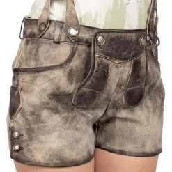 Maddox Lederhose Kurz STRINBERG Nappato Stein -Dirndl Geschäft maddox lederhose kurz strinberg nappato stein 2