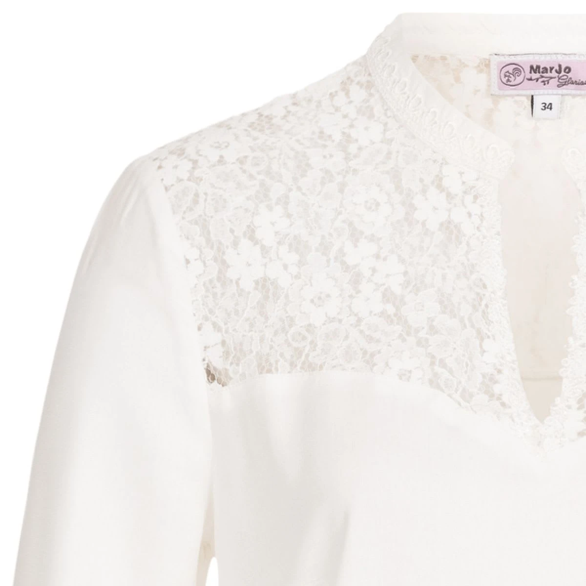 MarJo Bluse In Weiß 6 MarJo Bluse In Weiß – Bild 4