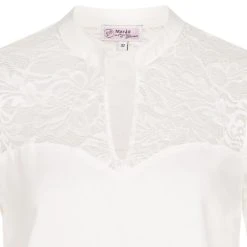 MarJo Bluse In Weiß -Dirndl Geschäft marjo bluse in weiss 9