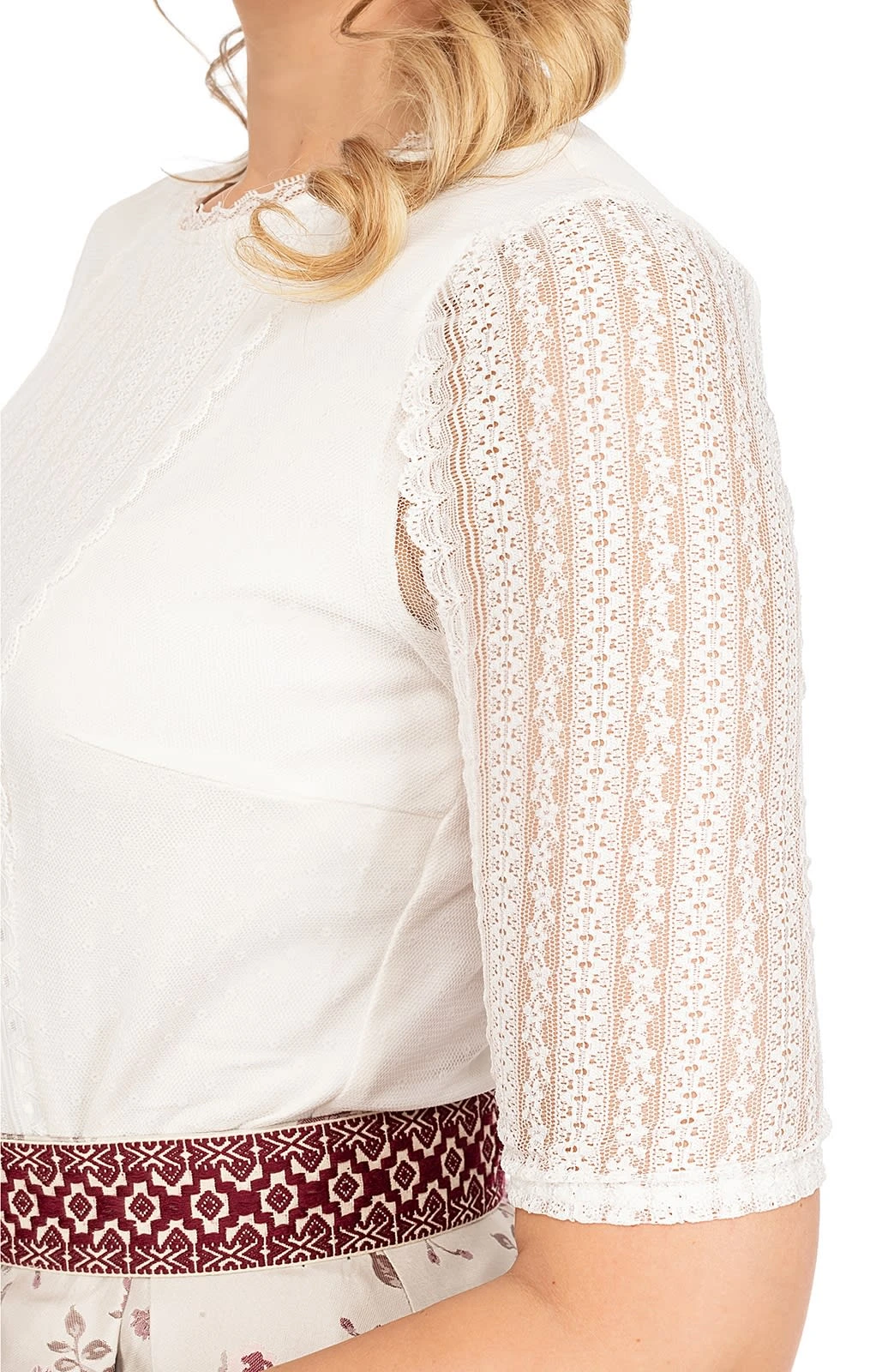 MarJo Dirndlbluse EVINA-NOVA Offwhite 5 MarJo Dirndlbluse EVINA-NOVA Offwhite – Bild 3