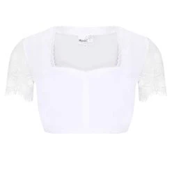 MarJo Dirndlbluse In Weiß