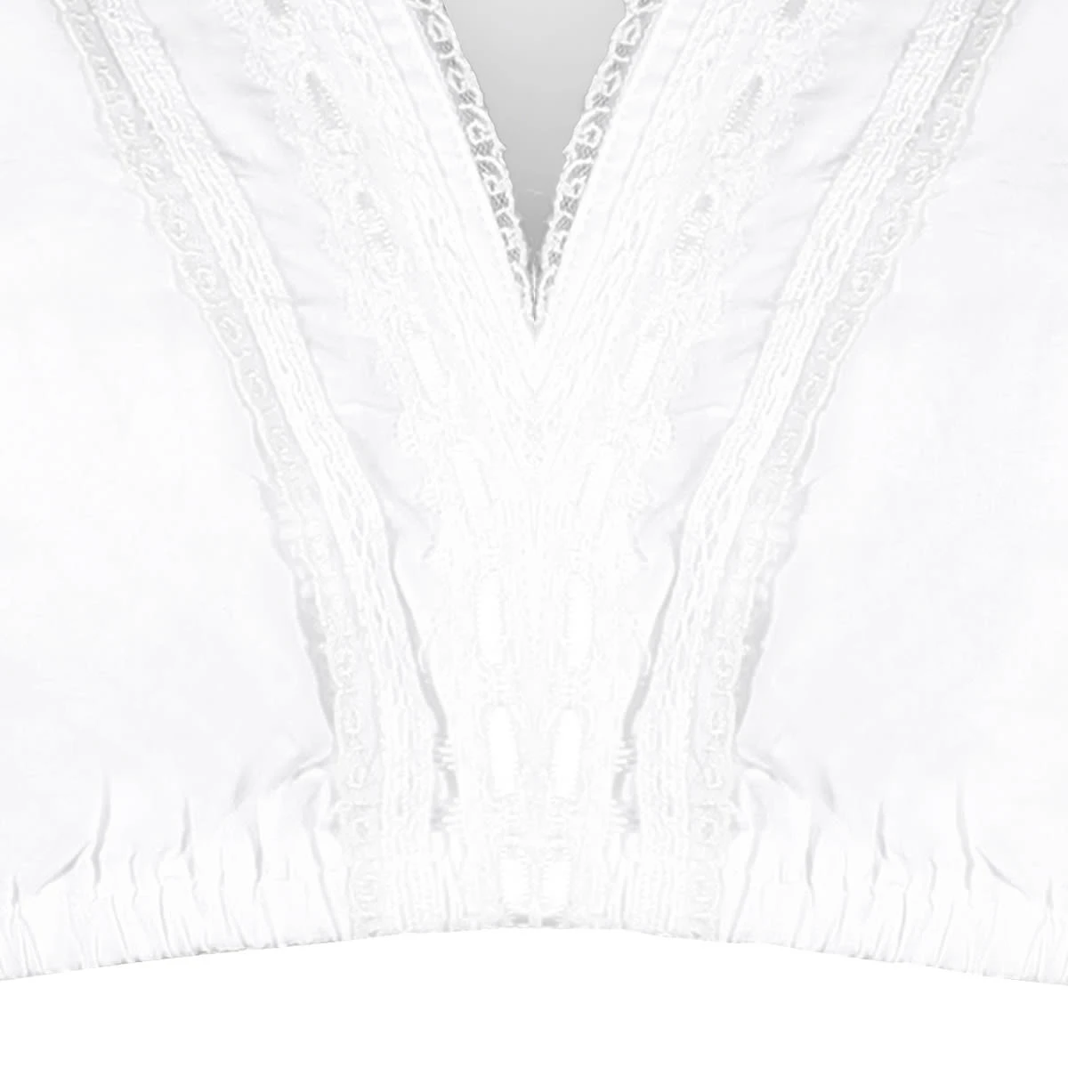 MarJo Dirndlbluse In Weiß 5 MarJo Dirndlbluse In Weiß – Bild 3