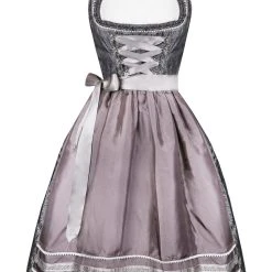 MarJo Midi Dirndl In Anthrazit