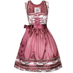 MarJo Midi Dirndl In Beige