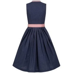 MarJo Midi Dirndl In Blau -Dirndl Geschäft marjo midi dirndl in blau 13