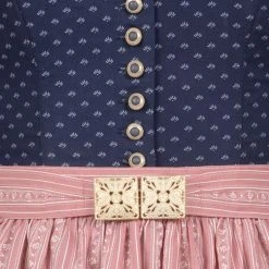 MarJo Midi Dirndl In Blau -Dirndl Geschäft marjo midi dirndl in blau 9
