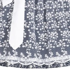 MarJo Midi Dirndl In Dunkelblau -Dirndl Geschäft marjo midi dirndl in dunkelblau 3