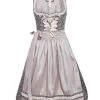 MarJo Midi Dirndl In Grau -Dirndl Geschäft marjo midi dirndl in grau
