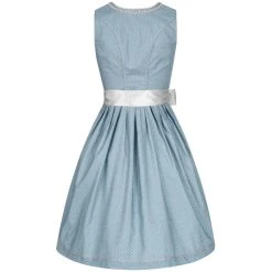 MarJo Midi Dirndl In Hellblau -Dirndl Geschäft marjo midi dirndl in hellblau 12