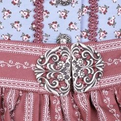 MarJo Midi Dirndl In Hellblau -Dirndl Geschäft marjo midi dirndl in hellblau 3