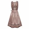 MarJo Midi Dirndl In Hellbraun -Dirndl Geschäft marjo midi dirndl in hellbraun