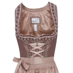 MarJo Midi Dirndl In Hellbraun -Dirndl Geschäft marjo midi dirndl in hellbraun 2