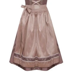 MarJo Midi Dirndl In Hellbraun -Dirndl Geschäft marjo midi dirndl in hellbraun 4