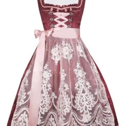 MarJo Midi Dirndl In Mauve