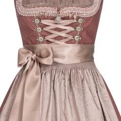 MarJo Midi Dirndl In Mauve -Dirndl Geschäft marjo midi dirndl in mauve 3