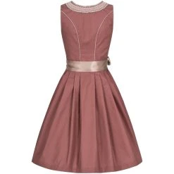 MarJo Midi Dirndl In Mauve -Dirndl Geschäft marjo midi dirndl in mauve 5